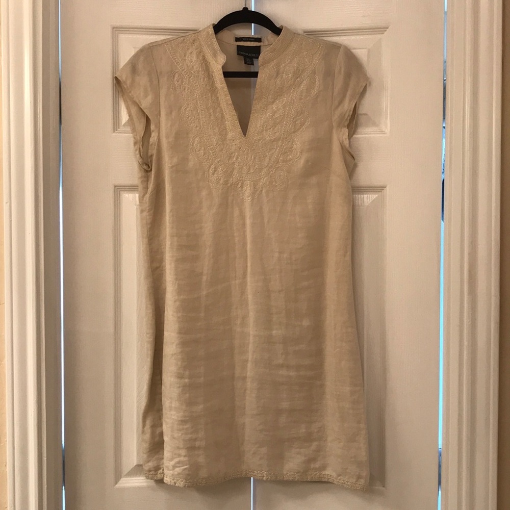 Cynthia Rowley Cream Linen Dress